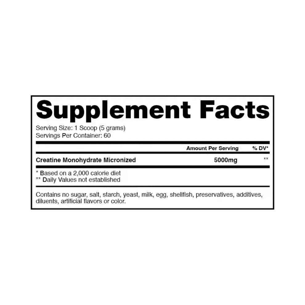 Dragon Pharma Creatine Monohydrate – Creatina monohidratada en polvo - Supplab MX
