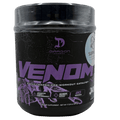 Dragon Pharma Venom Fully Loaded, preentreno en polvo en presentación de 20 servicios jacked grape