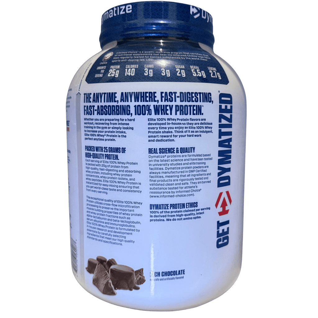 ELITE WHEY DYMATIZE – 5 LB PROTEÍNA - Supplab MX