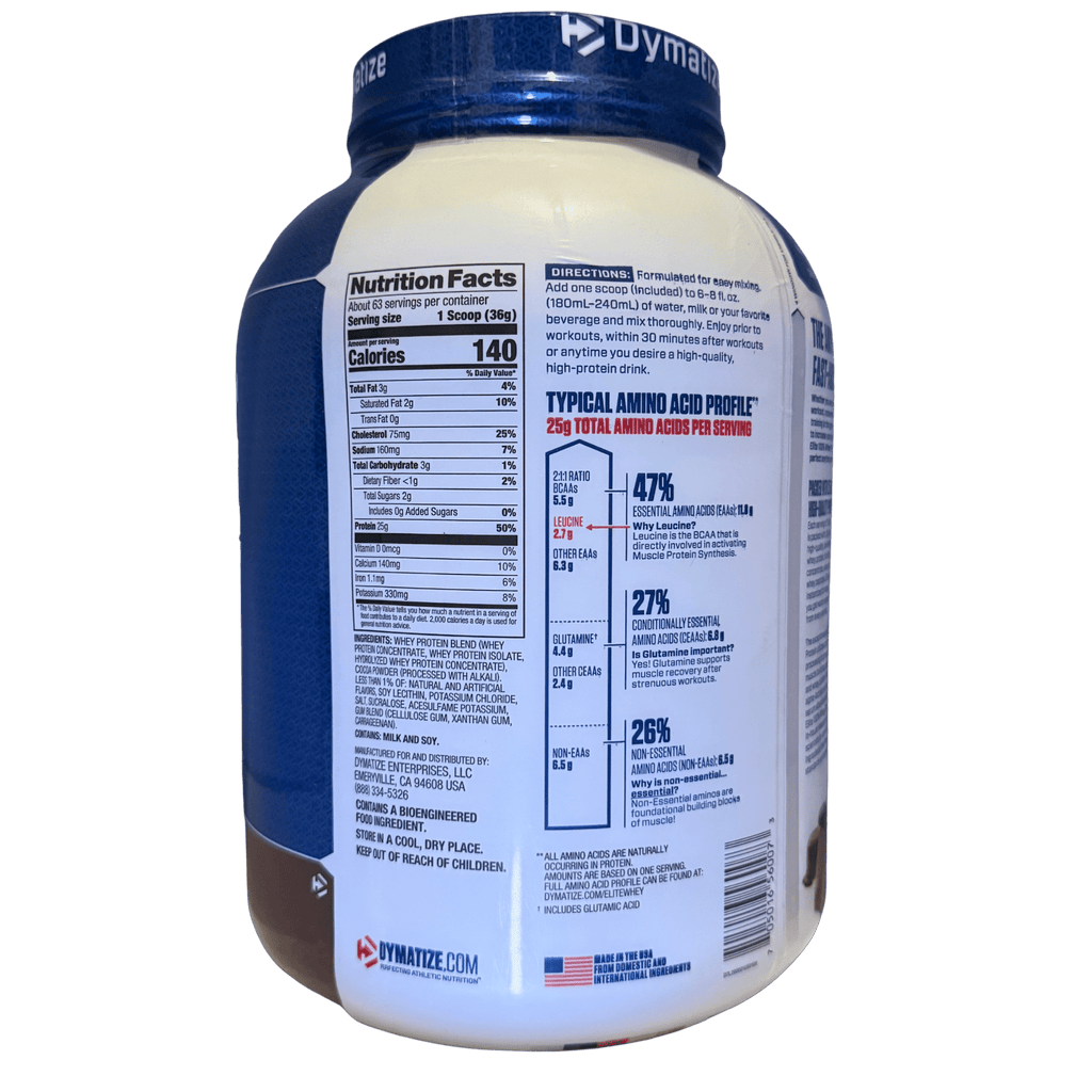 ELITE WHEY DYMATIZE – 5 LB PROTEÍNA - Supplab MX