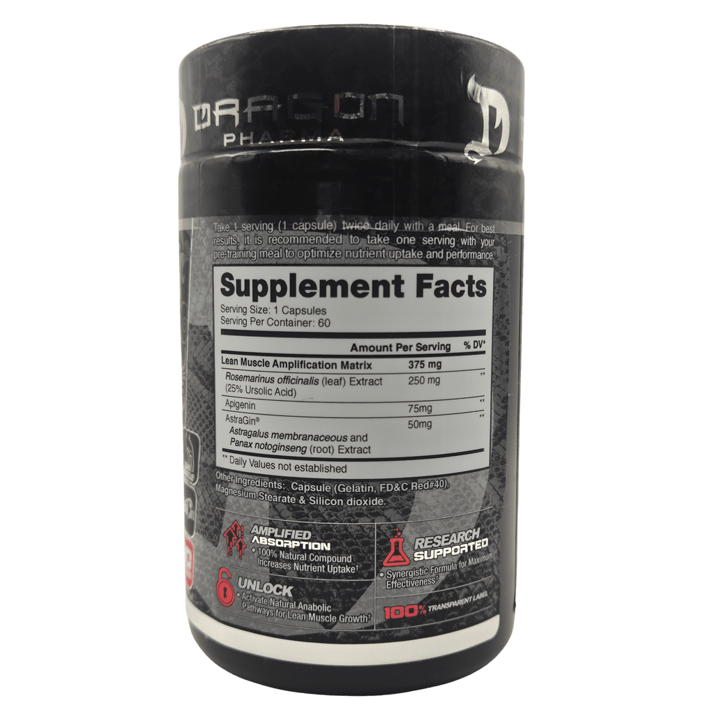 FEMATROPE DRAGON PHARMA - 60 CÁPSULAS - ANABÓLICO NATURAL FEMENINO - Supplab MX