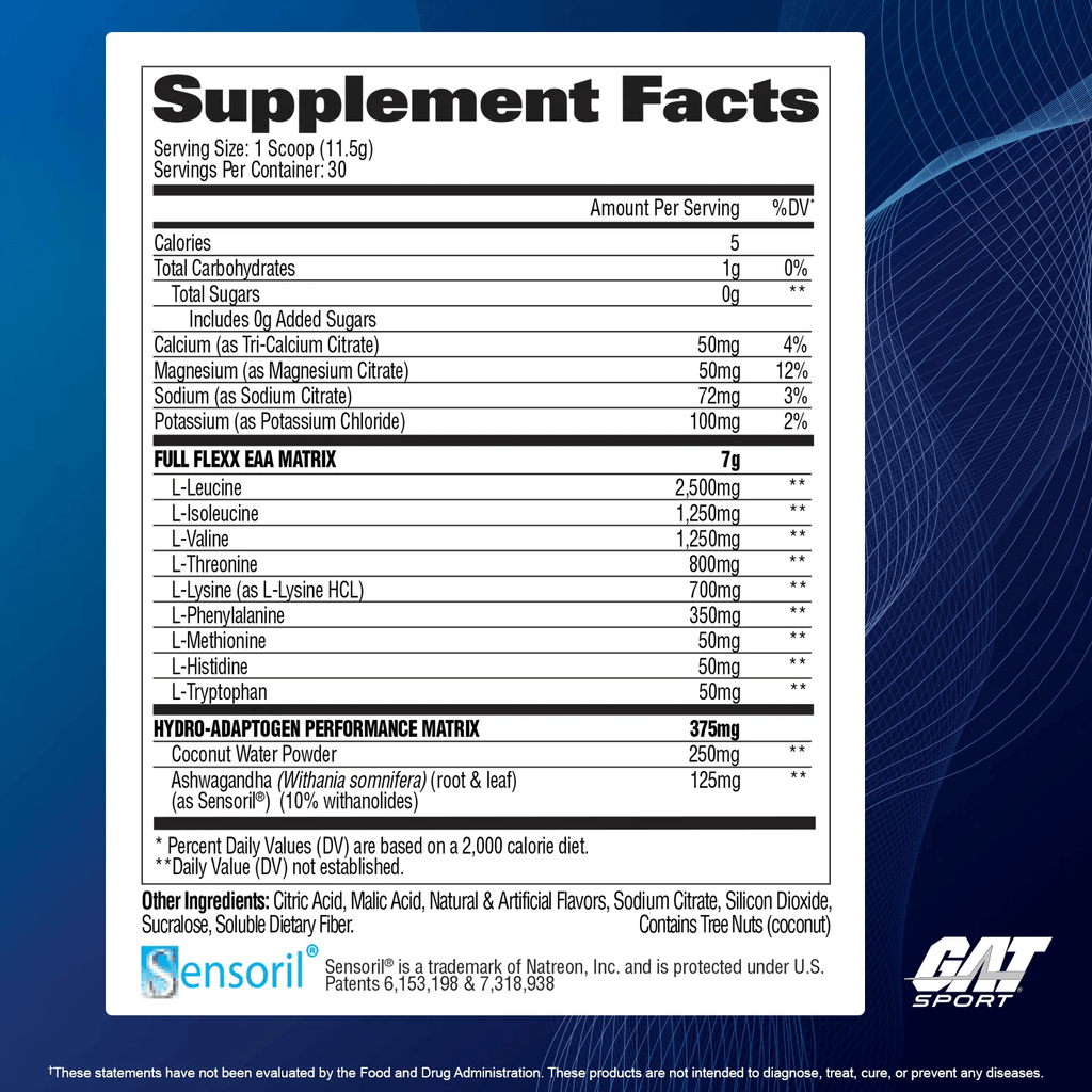 FLEXX EAA GAT SPORT – 30 SERVICIOS - Supplab MX