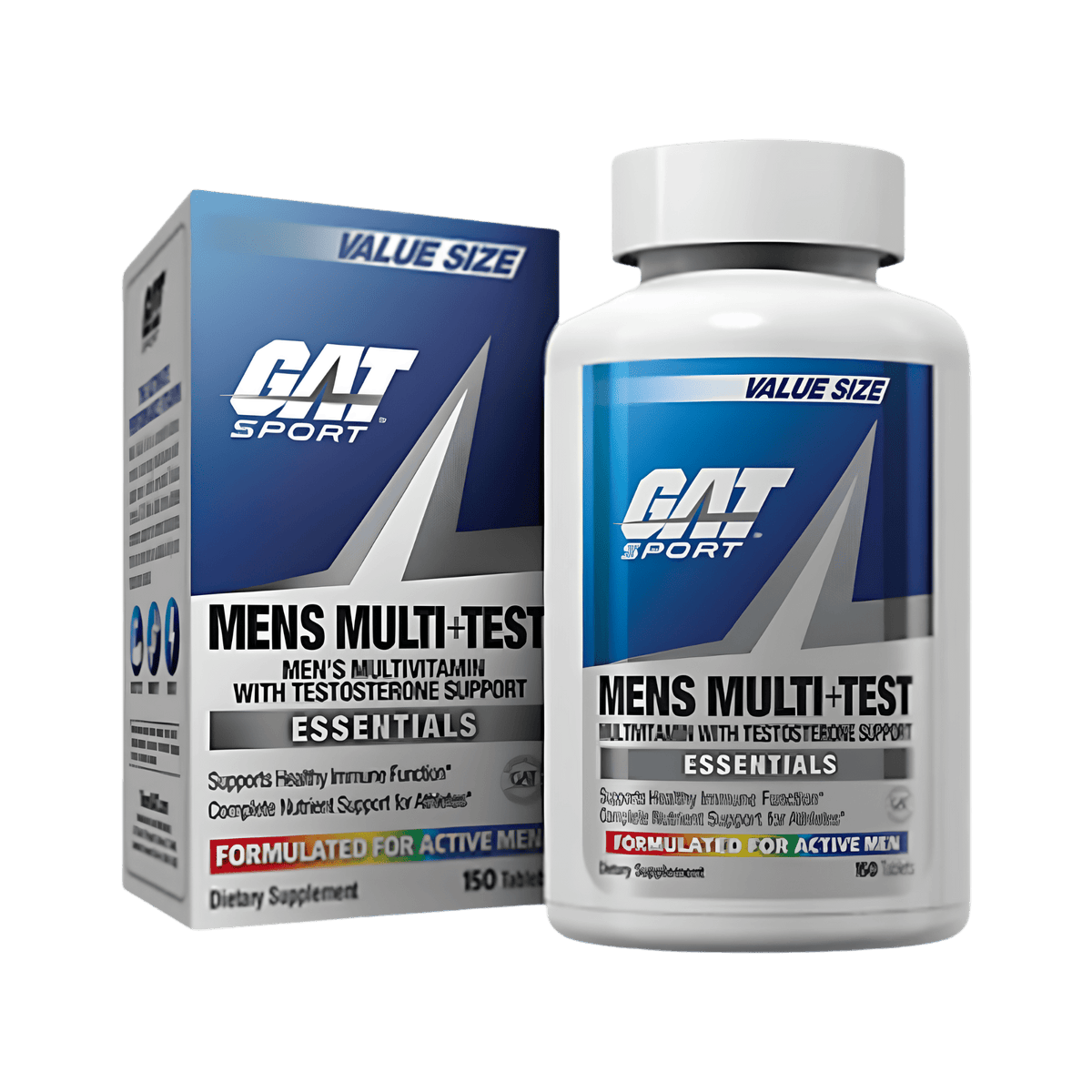 GAT MEN'S MULTI + TEST – 60 COMPRIMIDOS - Supplab MX
