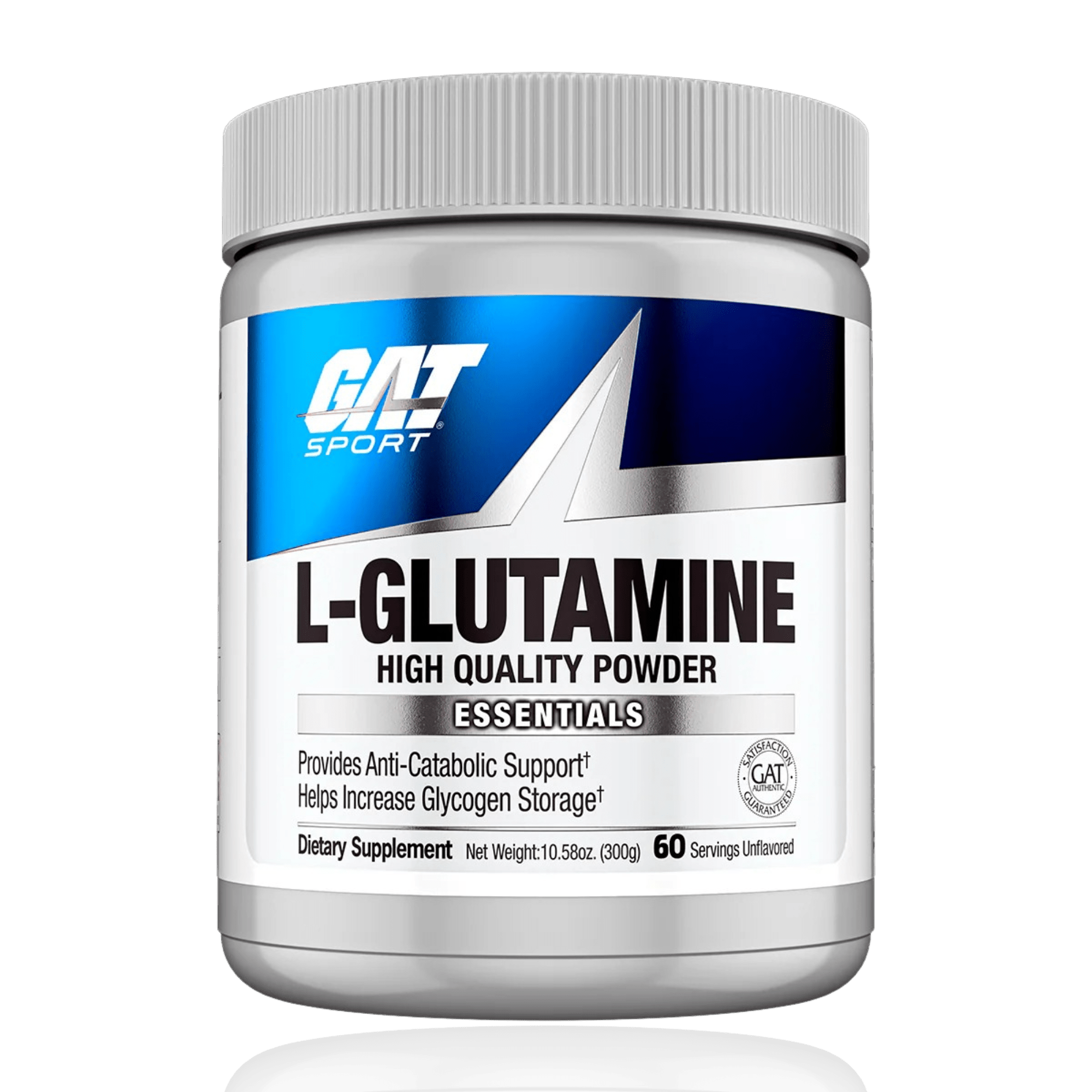GLUTAMINA GAT SPORT – 300 GRAMOS - Supplab MX