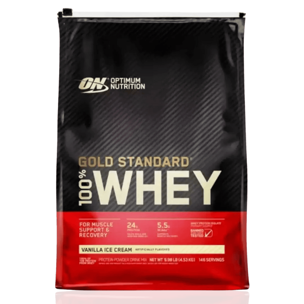 GOLD STANDARD 100% WHEY 10 LB – PROTEÍNA ON - Supplab MX