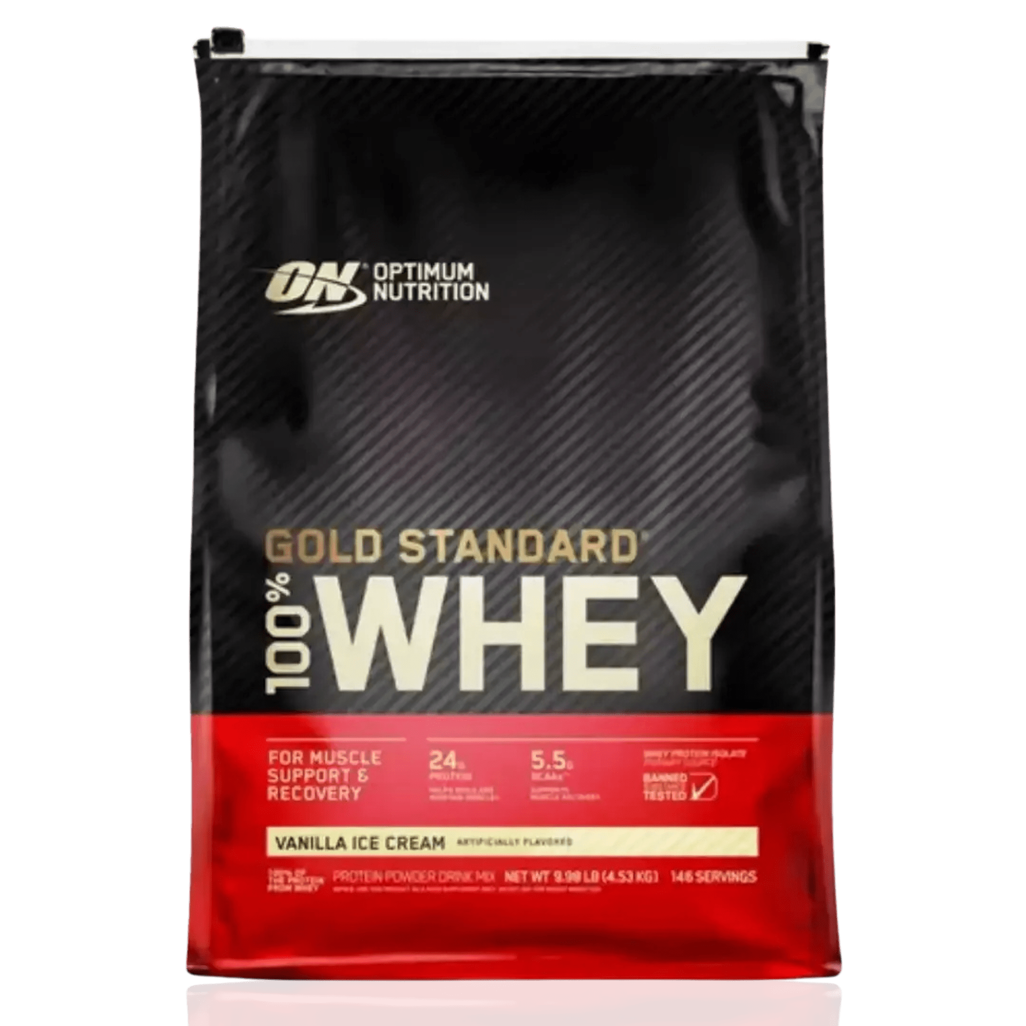 GOLD STANDARD 100% WHEY 10 LB – PROTEÍNA ON - Supplab MX