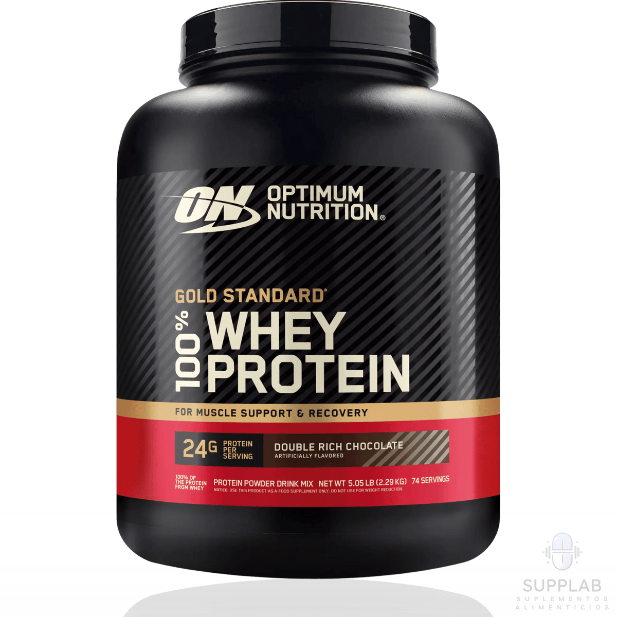 GOLD STANDARD 100% WHEY 5 LB – PROTEÍNA ON - Supplab MX