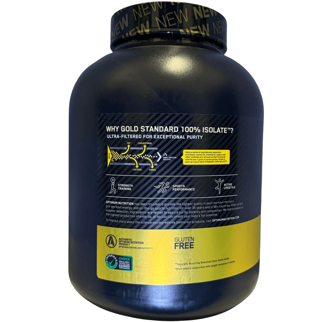 GOLD STANDARD ISOLATE ON – 5 LB PROTEÍNA - Supplab MX