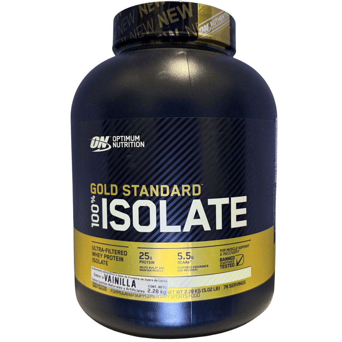 GOLD STANDARD ISOLATE ON – 5 LB PROTEÍNA - Supplab MX