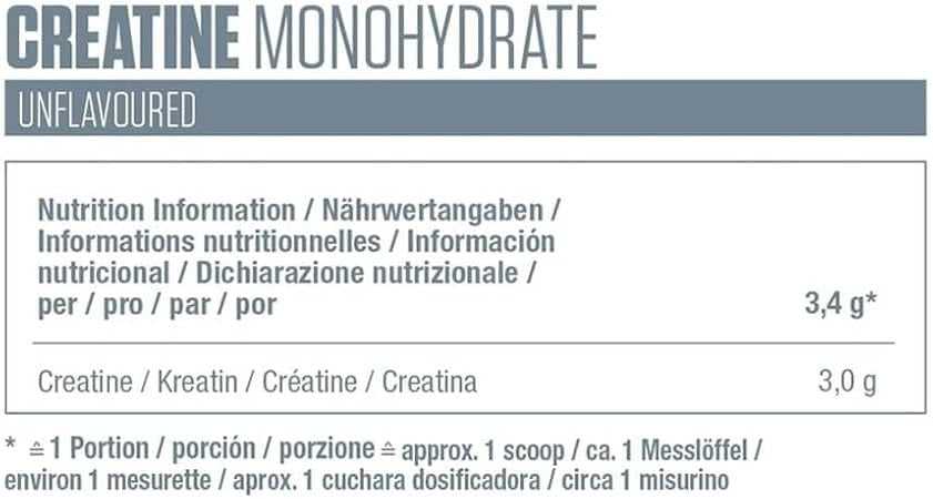 Creatina Monohidratada - 88 Serv/300g | Dymatize
