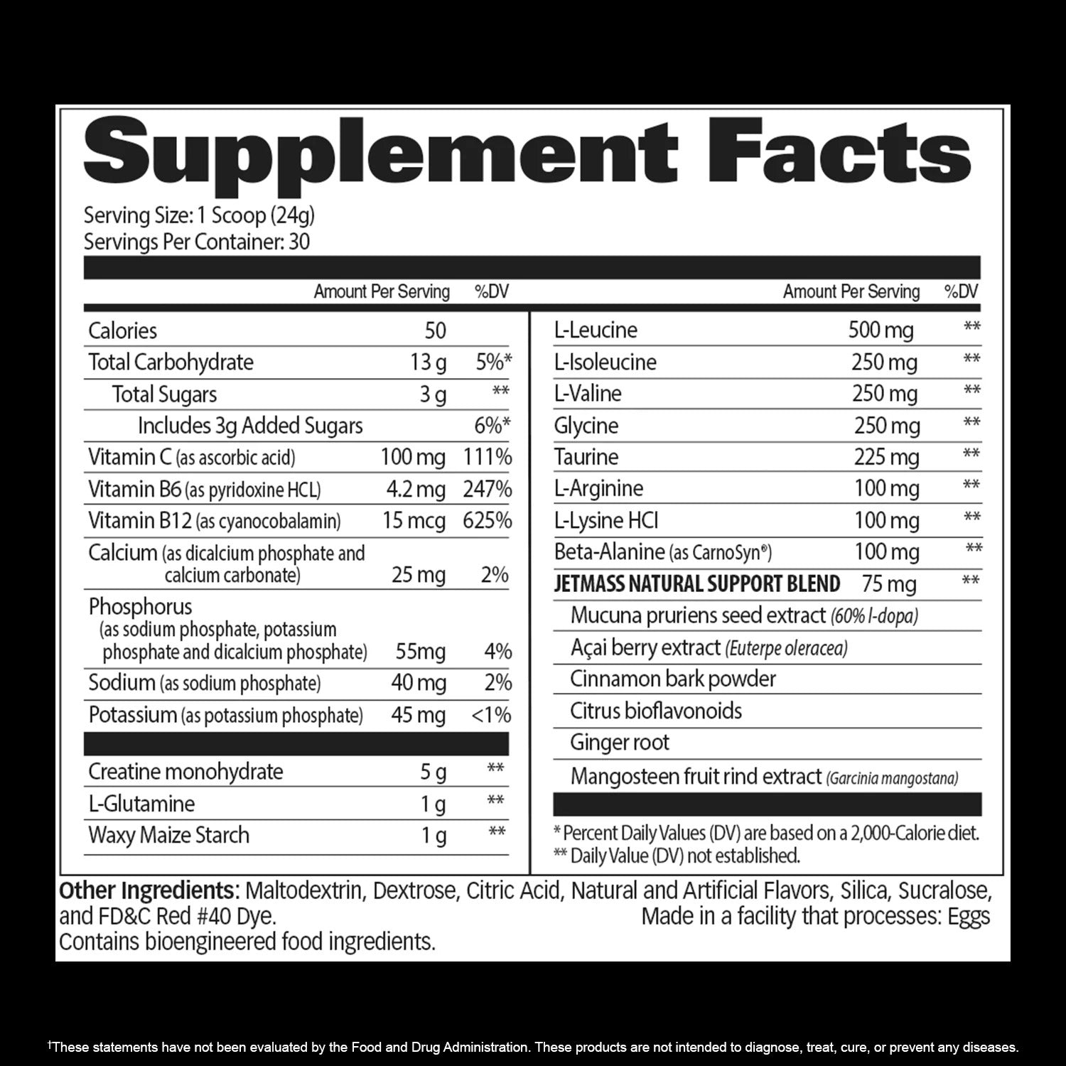 JETMASS CREATINA - 30 SERVICIOS