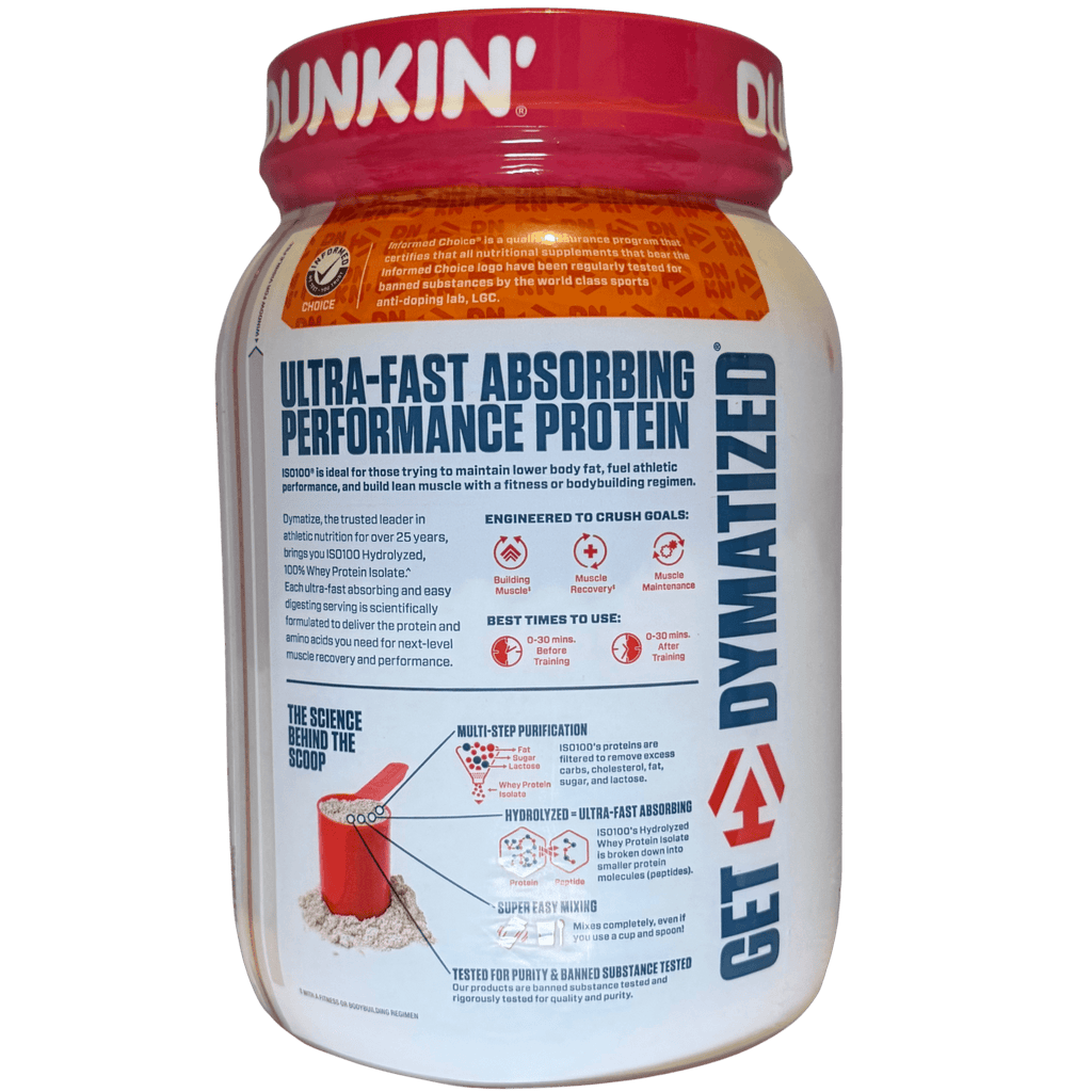 ISO 100 DYMATIZE 20 SERVICIOS – PROTEÍNA AISLADA - Supplab MX