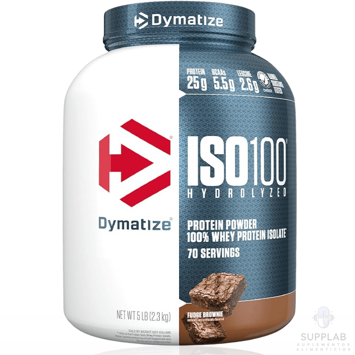 ISO 100 DYMATIZE 5 LB – PROTEÍNA AISLADA HIDROLIZADA - Supplab MX