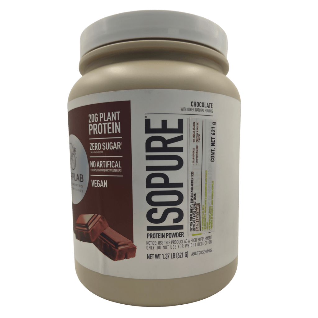 ISOPURE PROTEÍNA VEGANA 1.37 LBS - PROTEÍNA VEGETAL ORGÁNICA SIN AZÚCAR - Supplab MX