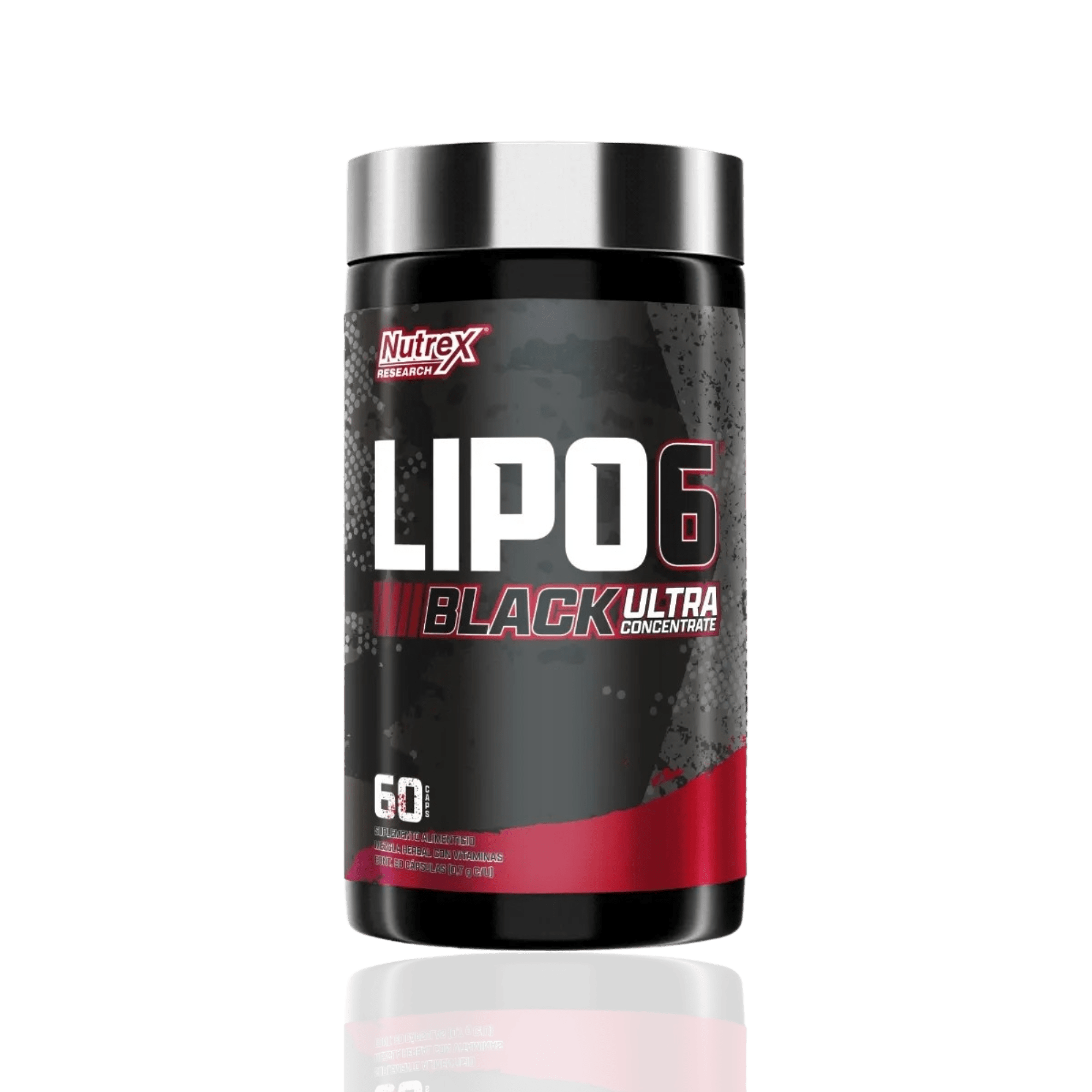 LIPO 6 BLACK ULTRA CONCENTRATE NUTREX – 60 CAPS - Supplab MX