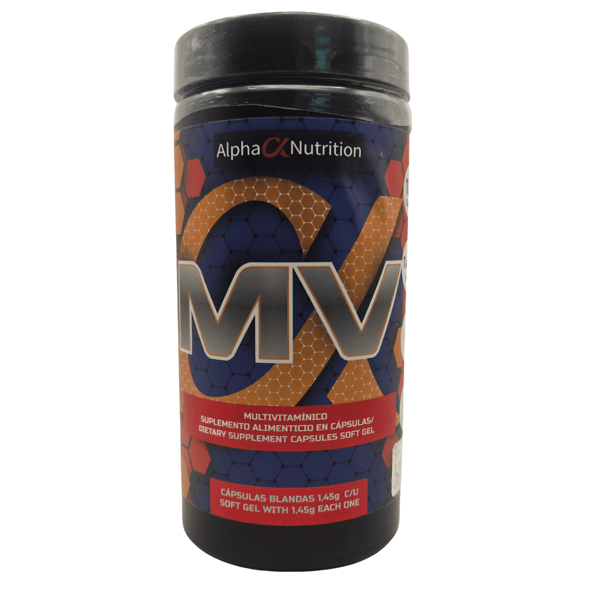 MULTIVITAMÍNICO ALPHA NUTRITION - COMPLEJO INTEGRAL DE VITAMINAS Y MINERALES - Supplab MX