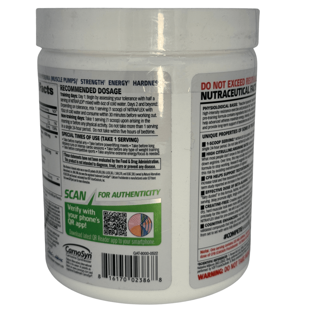 NITRAFLEX GAT SPORT – 30 SERVICIOS - Supplab MX