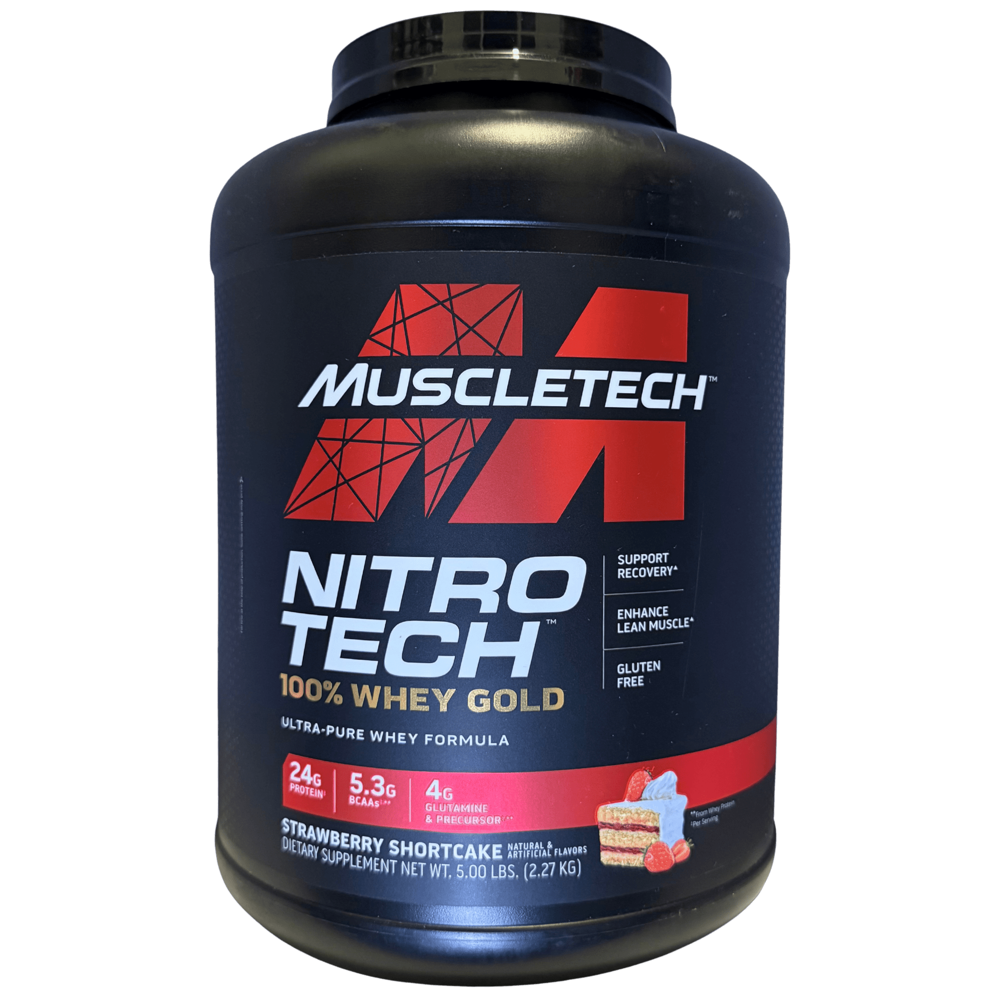 NITRO TECH WHEY MUSCLETECH – 5 LB - Supplab MX