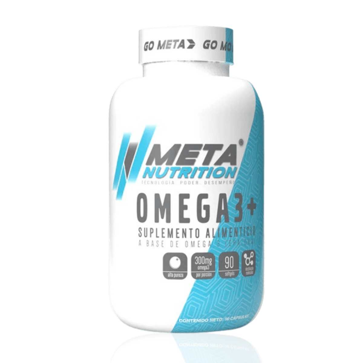 OMEGA 3+ META NUTRITION – 90 CÁPSULAS - Supplab MX