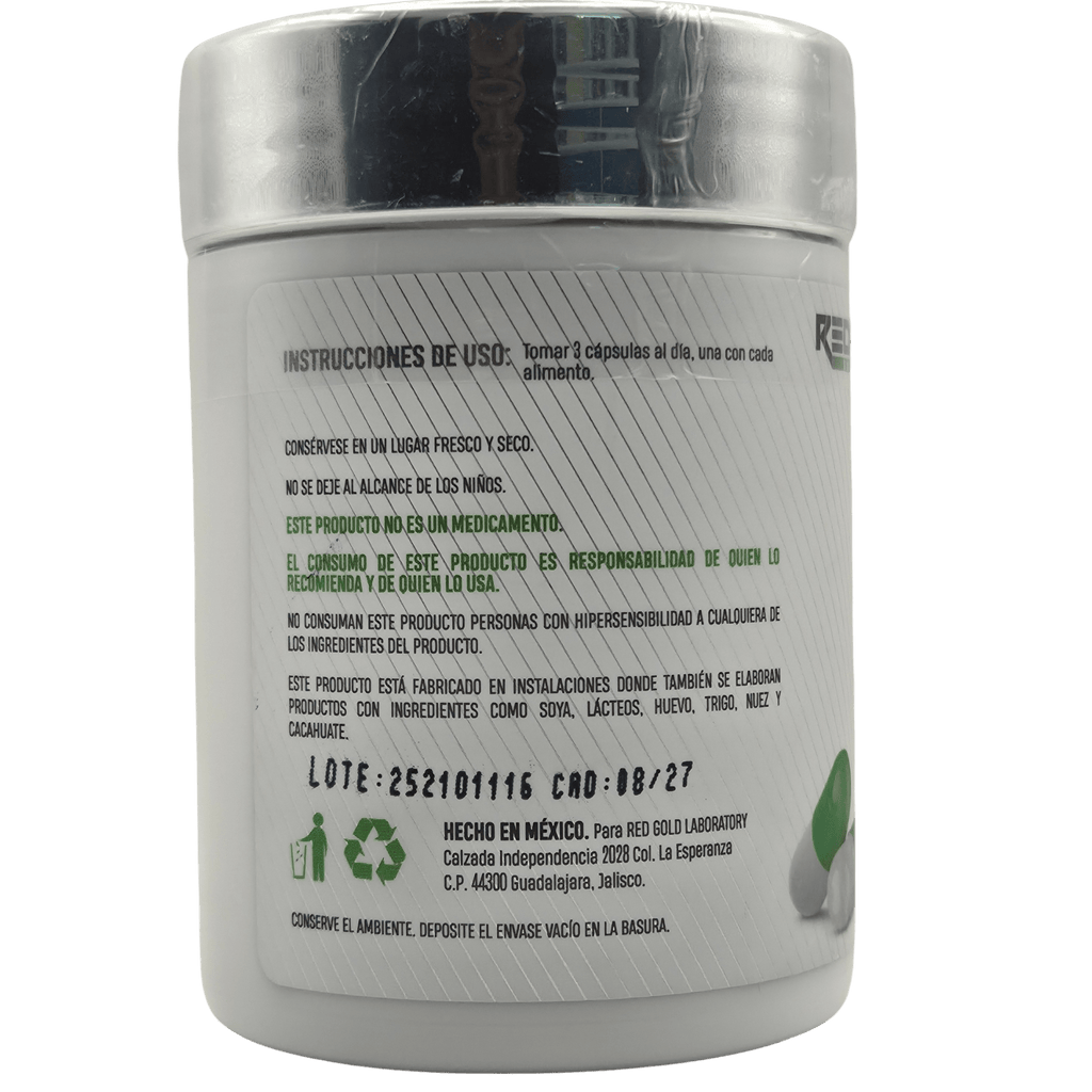 OMEGA 3 RED GOLD 90 CÁPSULAS - 1200MG EPA Y 600MG DHA ALTA POTENCIA - Supplab MX