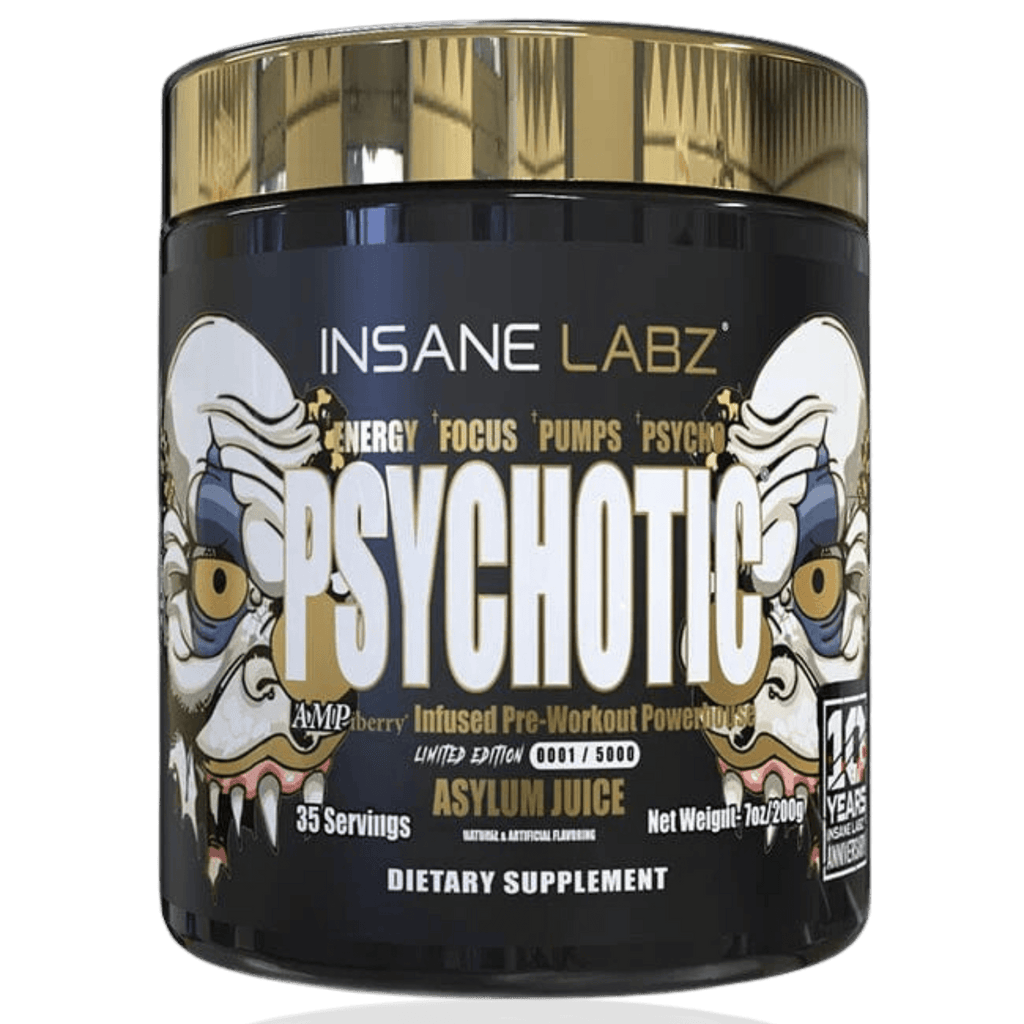 PSYCHOTIC GOLD INSANE LABZ – 35 SERVICIOS - Supplab MX
