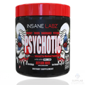 Insane Labz Psychotic Rojo, pre-entreno en polvo de 35 servicios
