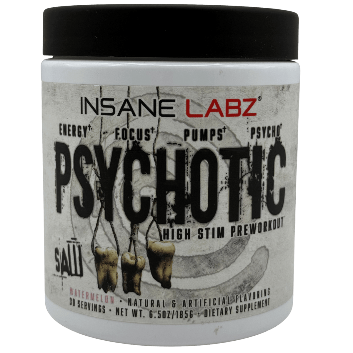 Insane Labz Psychotic SAW Series – Pre Entreno 30 servicios Watermelon - Supplab MX