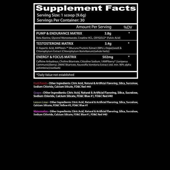 PSYCHOTIC TEST INSANE LABZ – 30 SERVICIOS - Supplab MX