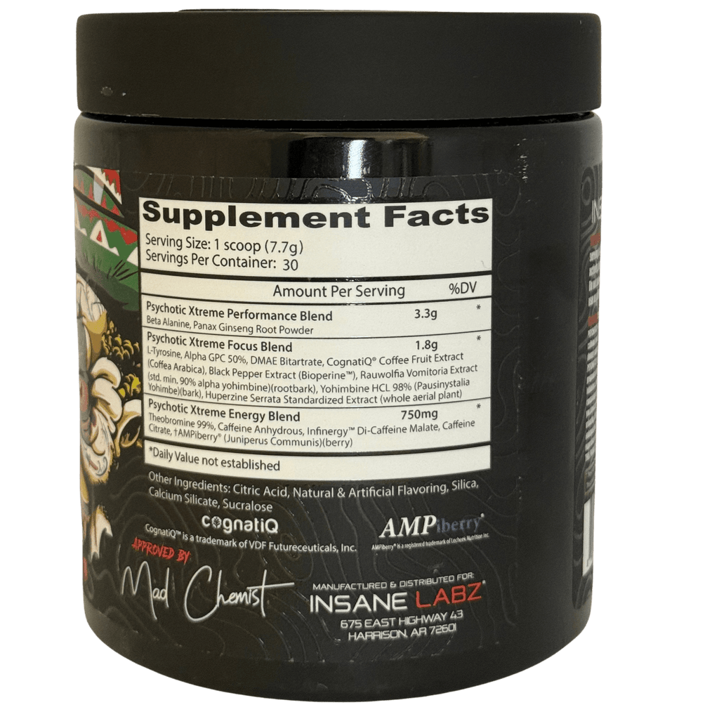 PSYCHOTIC XTREME - 30 SERVICIOS - Supplab MX