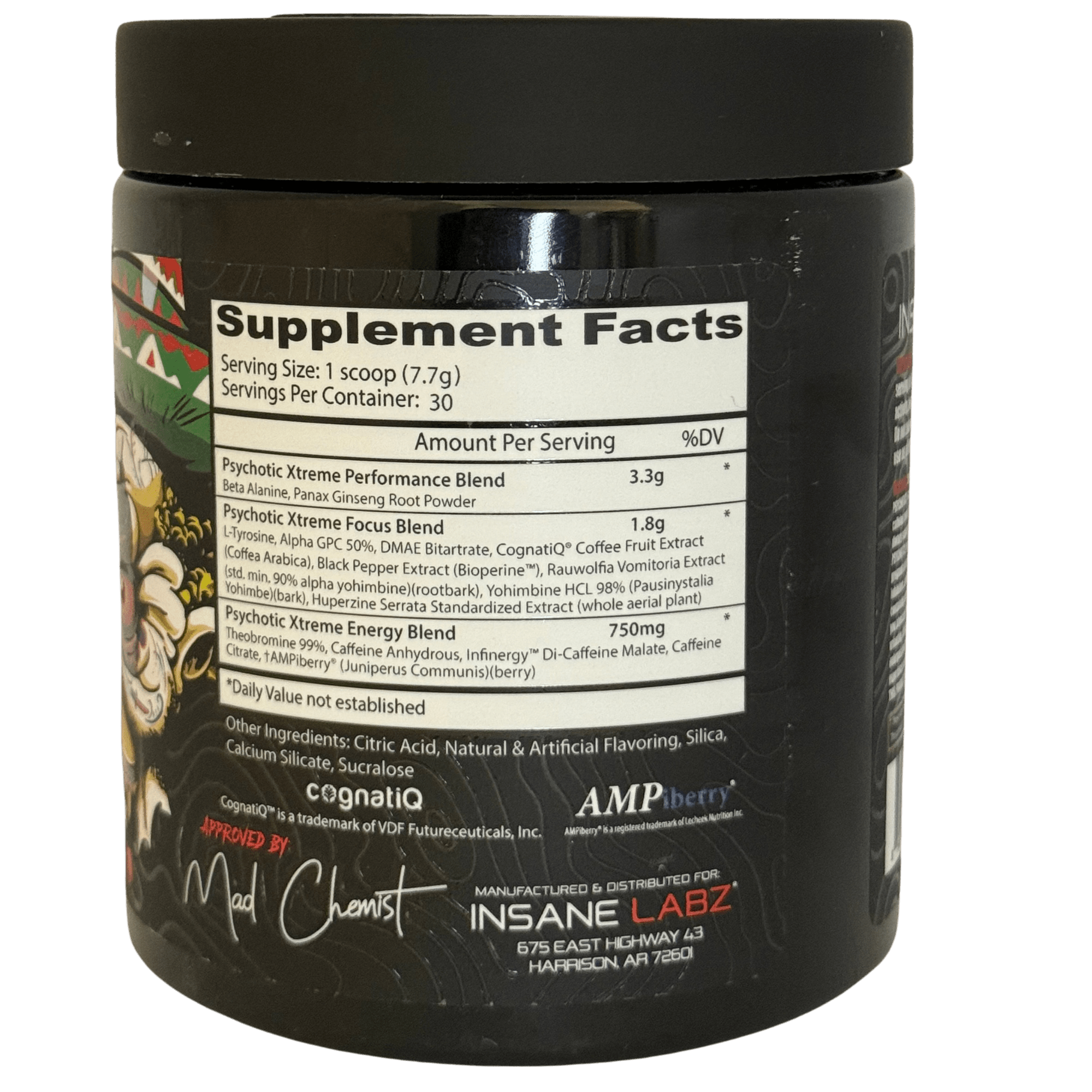 PSYCHOTIC XTREME - 30 SERVICIOS - Supplab MX