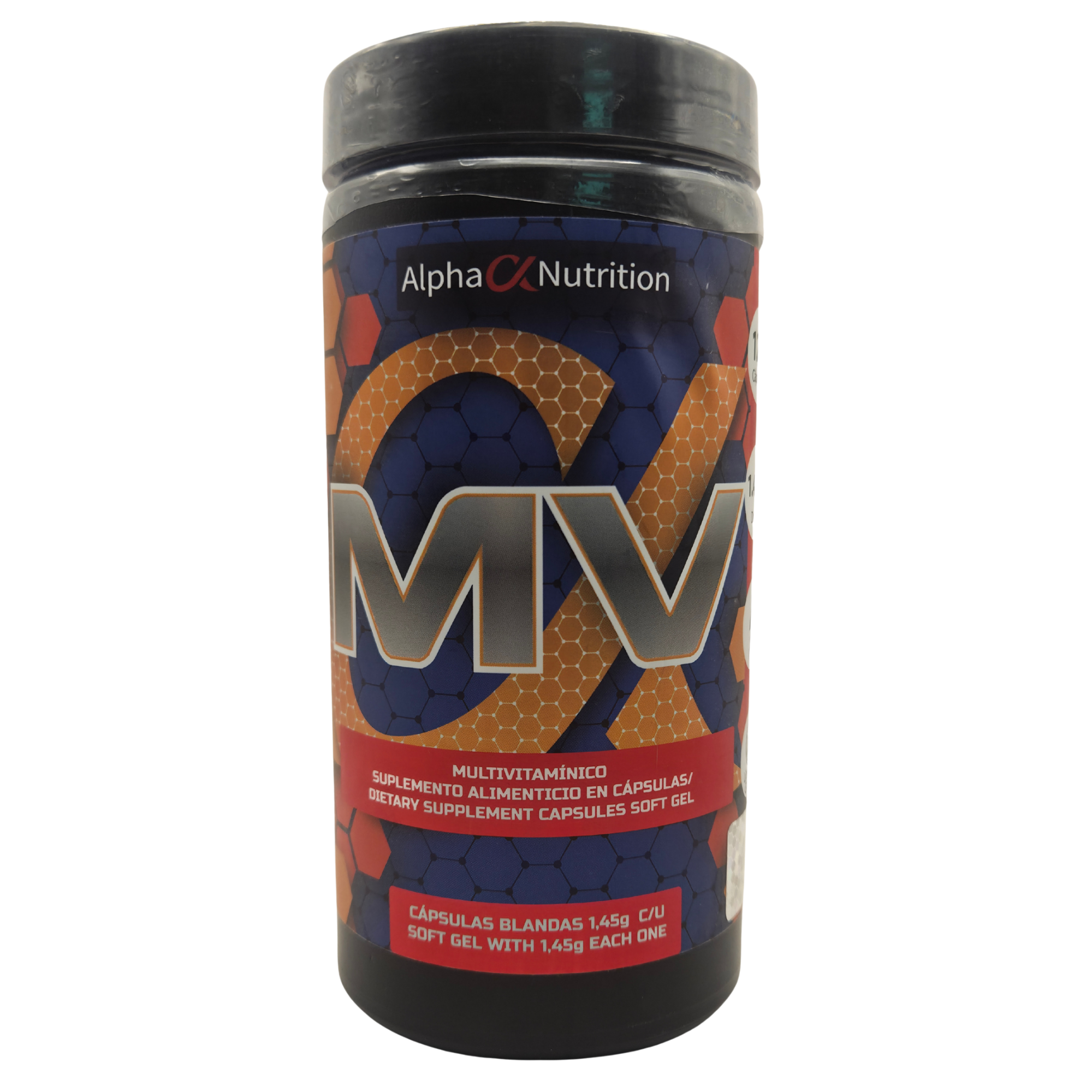 MULTIVITAMÍNICO ALPHA NUTRITION - COMPLEJO INTEGRAL DE VITAMINAS Y MINERALES