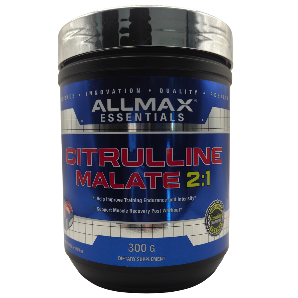 CITRULINA MALATO 2:1 ALLMAX 300 G - ÓXIDO NÍTRICO Y RESISTENCIA MUSCULAR