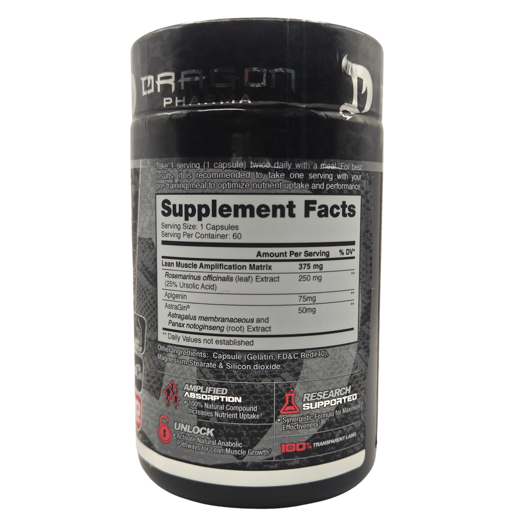 FEMATROPE DRAGON PHARMA - 60 CÁPSULAS - ANABÓLICO NATURAL FEMENINO