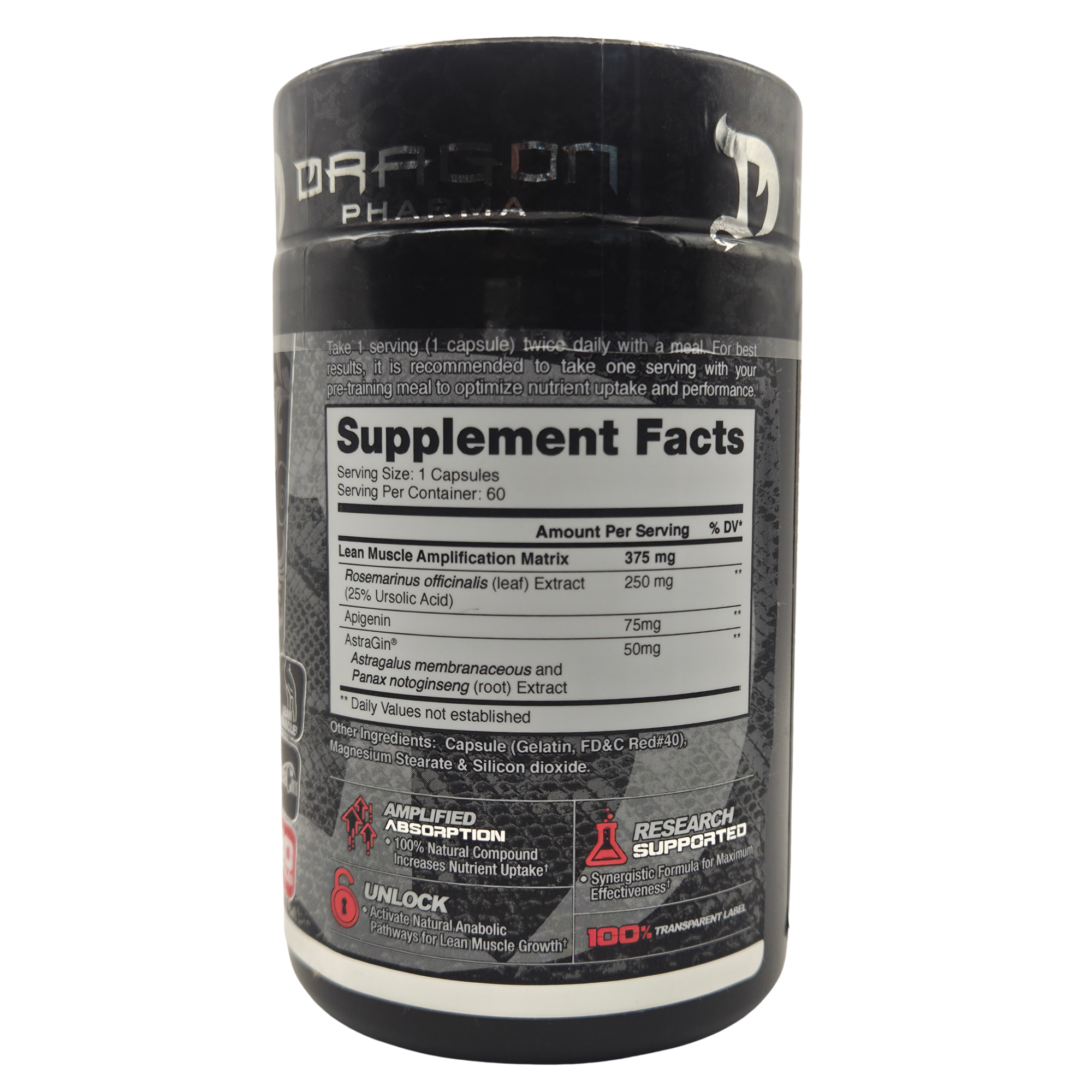 FEMATROPE DRAGON PHARMA - 60 CÁPSULAS - ANABÓLICO NATURAL FEMENINO
