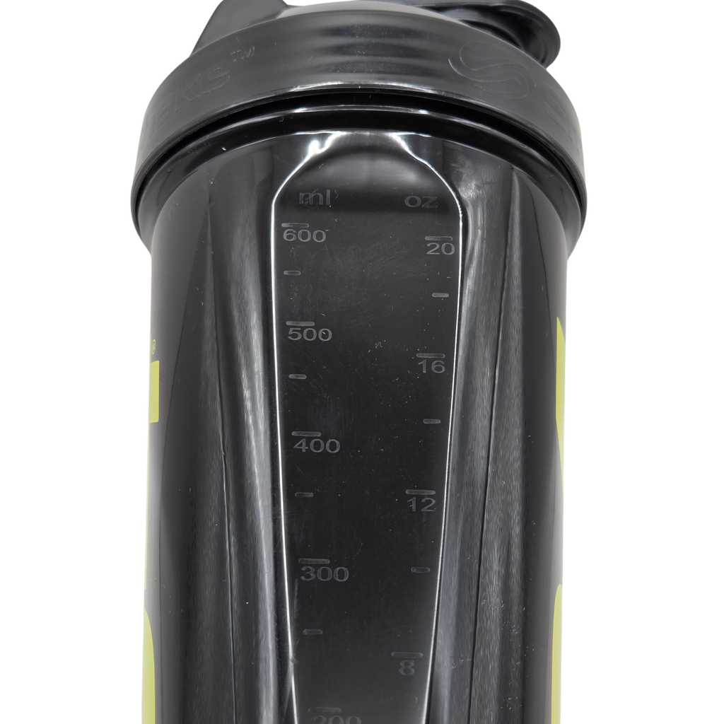 Shaker C4 Negro 600 ml – Vaso mezclador de 20 oz