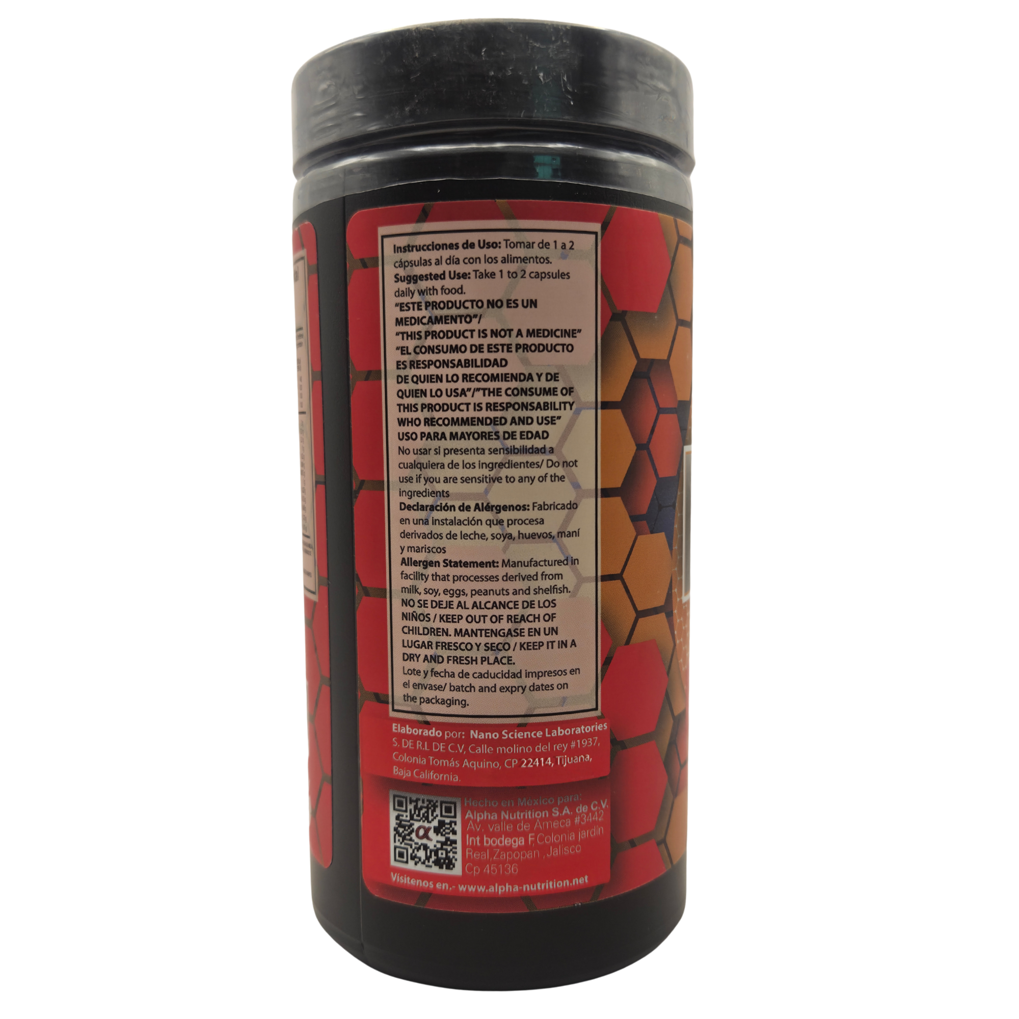 MULTIVITAMÍNICO ALPHA NUTRITION - COMPLEJO INTEGRAL DE VITAMINAS Y MINERALES