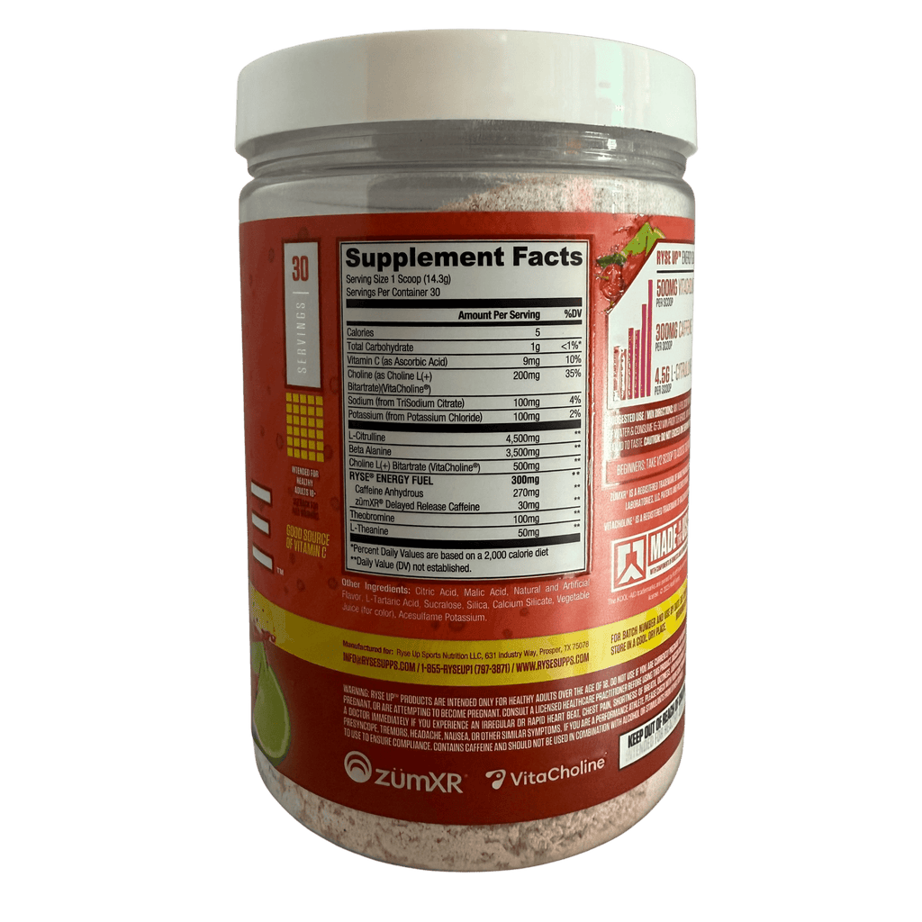 RYSE PRE ENTRENO – 30 SERVICIOS - Supplab MX