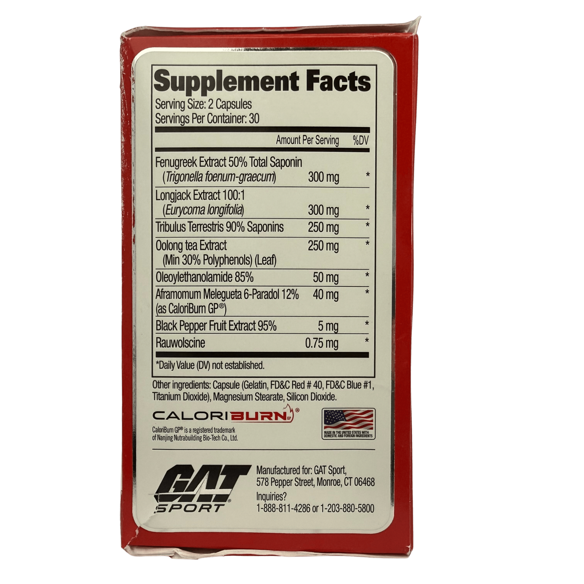 TESTROL FIRE GAT SPORT – 60 TABS - Supplab MX