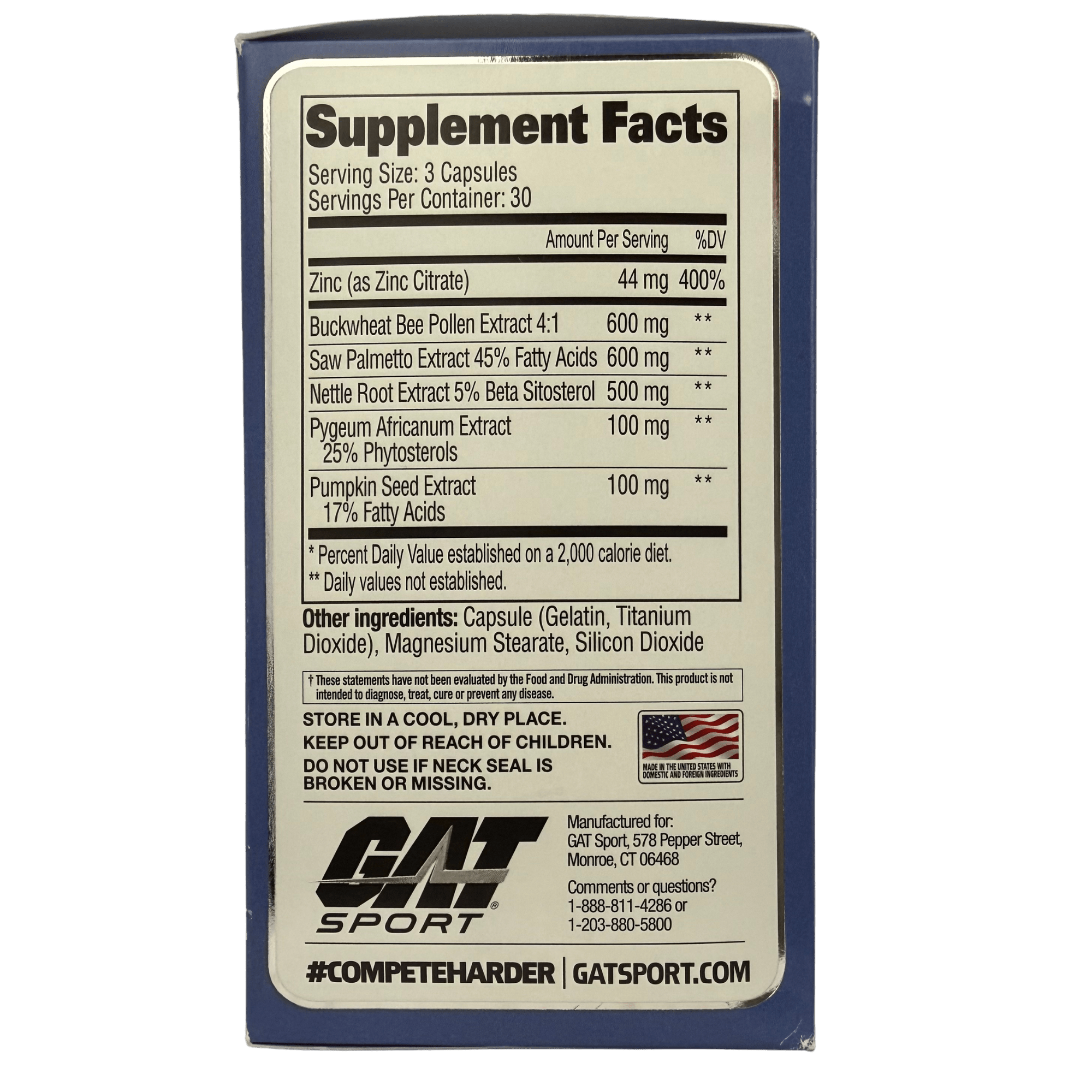 TESTROL PROSTATE GAT SPORT – 60 TABS - Supplab MX