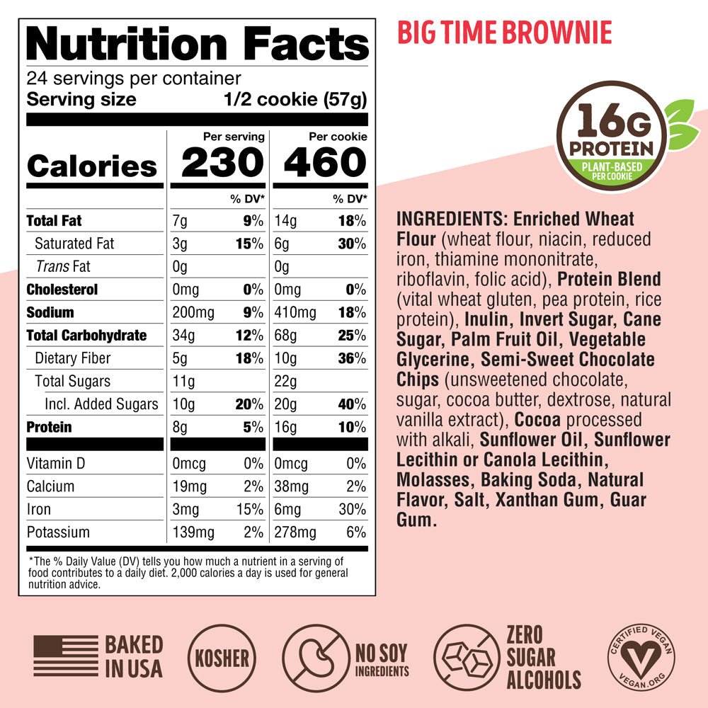 THE COMPLETE COOKIE - GALLETA DE PROTEÍNA - 16G PROTEÍNA Y 10G FIBRA - Supplab MX